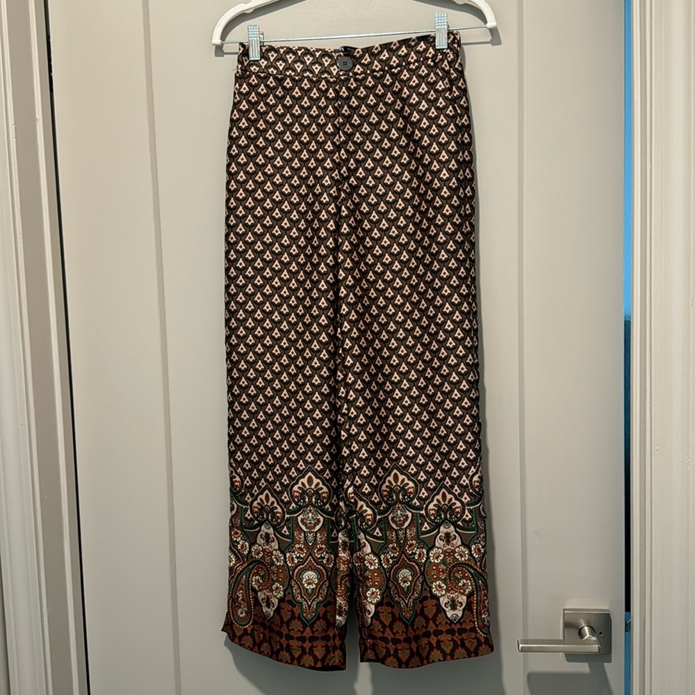 Satin pants